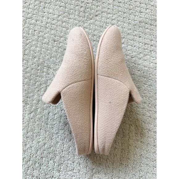 Fitflop Shuv Women's Felt Clogs Mules Shoes in Beige Pink Size 7 - Picture 8 of 9